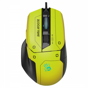 Buy Bloody W70 Max Gaming Mouse in Pakistan | Punk Yellow