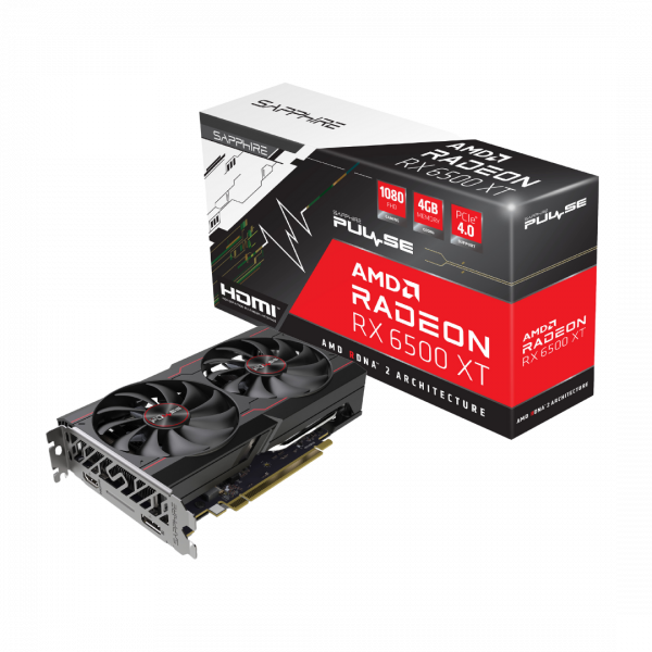 Buy Sapphire Pulse AMD Radeon RX 6500 XT 4GB GDDR6 in Pakistan | Ready Stock