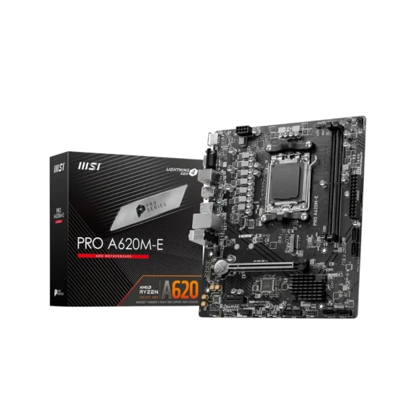 MSI Pro A620M-E DDR5 AMD AM5 Motherboard in Pakistan | TechMatched