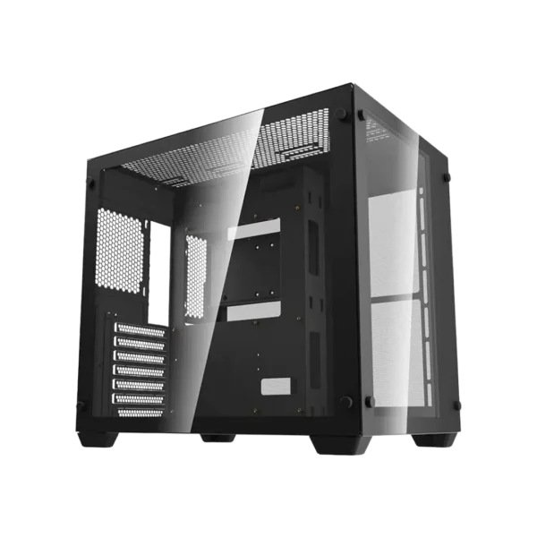 DarkFlash C285 Tempered Glass Mid-Tower ATX Gaming Case Black in Pakistan | TechMatched
