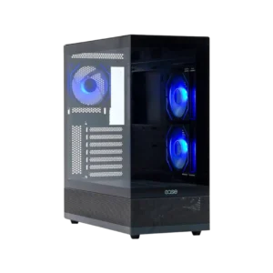 Ease EC123B ARGB Micro-ATX Gaming Case - Black