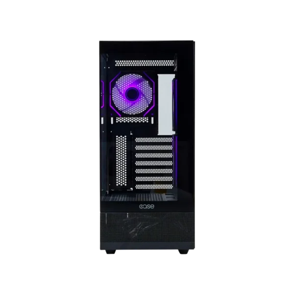 Ease EC123B ARGB Micro-ATX Gaming Case - Black