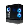 Ease EC123B ARGB Micro-ATX Gaming Case - Black