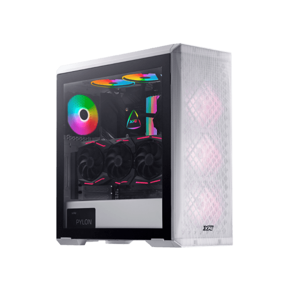 Buy XPG Defender White Gaming Case in Pakistan | TechMatched