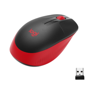 Buy Logitech M190 Wireless Mouse Red in Pakistan | TechMatched