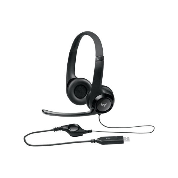 Buy Logitech H390 USB Black Headset in Pakistan | TechMatched