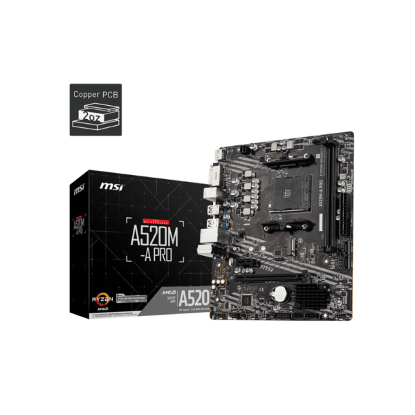 Buy MSI PRO A520M-A Motherboard in Pakistan | TechMatched