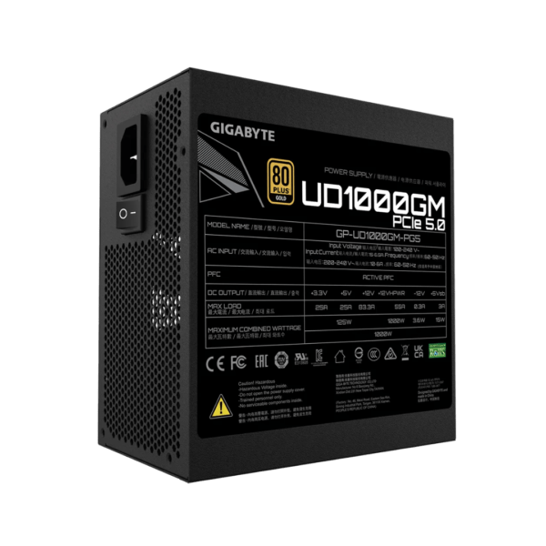 Buy Gigabyte UD1000GM PG5 80+ Gold PSU in Pakistan | TechMatched