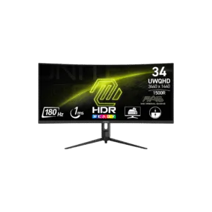MSI MAG 342CQR E2 34" 180Hz Monitor in Pakistan | TechMatched