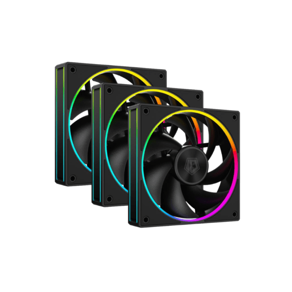 Buy ID Cooling AF-127 ARGB x3 Black Fan Kit in Pakistan | TechMatched