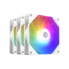 Buy ID Cooling TF 12025 PRO ARGBx3 WHITE Fan Kit in Pakistan | TechMatched