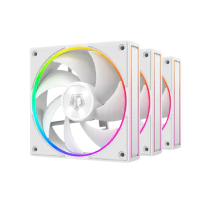 Buy ID Cooling AF-127 ARGB x3 White Fan Kit in Pakistan | TechMatched