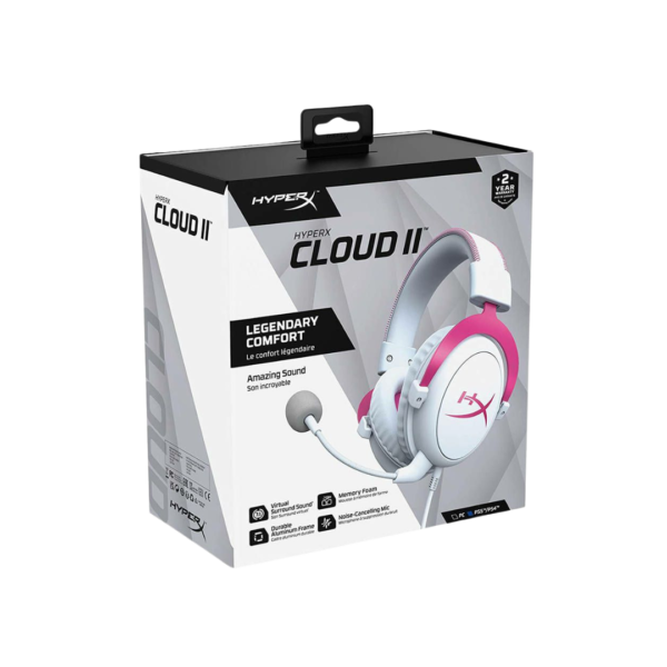 Buy HyperX Cloud II (Box Open) White Gaming Headset in Pakistan | TechMatched