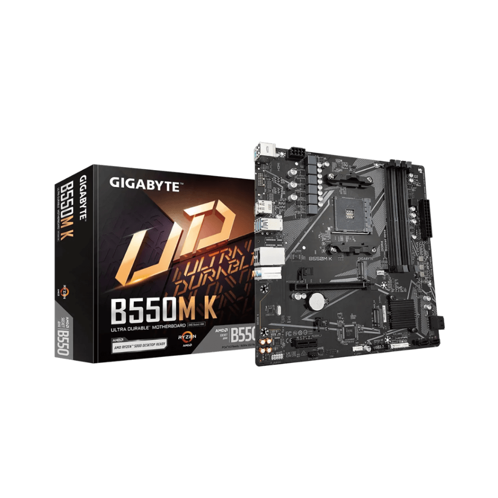 Gigabyte B550M K AM4 Micro-ATX Motherboard