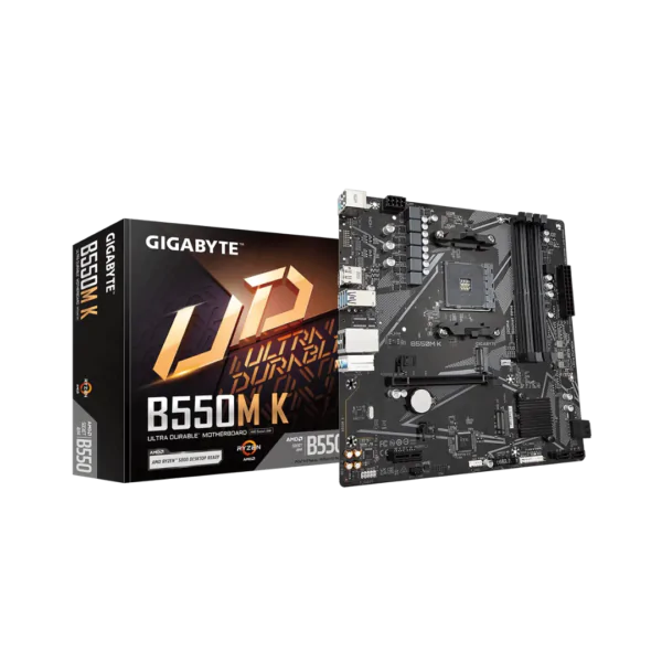 Gigabyte B550M K AM4 Micro-ATX Motherboard