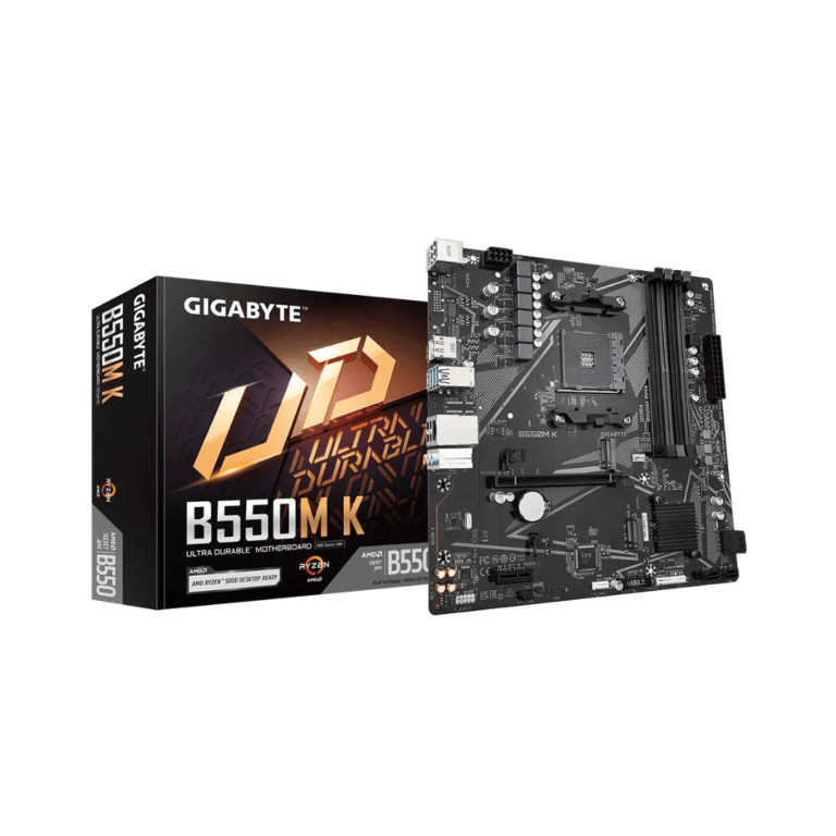 Gigabyte B550M K AM4 Micro-ATX Motherboard