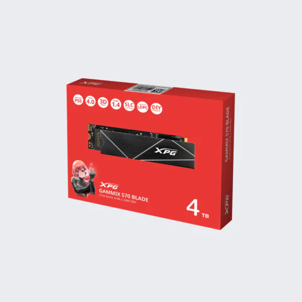 Buy XPG Gammix S70 Blade 4TB NVMe SSD in Pakistan | TechMatched