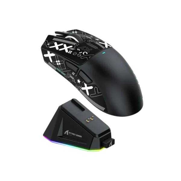 Attack Shark X11 Wireless Black Gaming Mouse in Pakistan