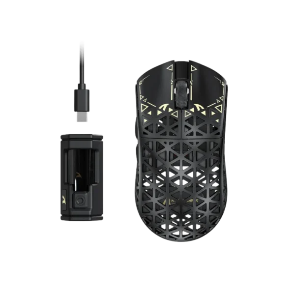Attack Shark R5 Ultra Black Wireless Gaming Mouse in Pakistan | TechMatched