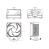 ID-Cooling FROZN A410 SE ARGB Air Cooler in Pakistan | TechMatched