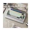ATTACK SHARK X66 White Cheese Wireless Mechanical Keyboard in Pakistan | TechMatched
