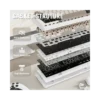 ATTACK SHARK X66 White Cheese Wireless Mechanical Keyboard in Pakistan | TechMatched