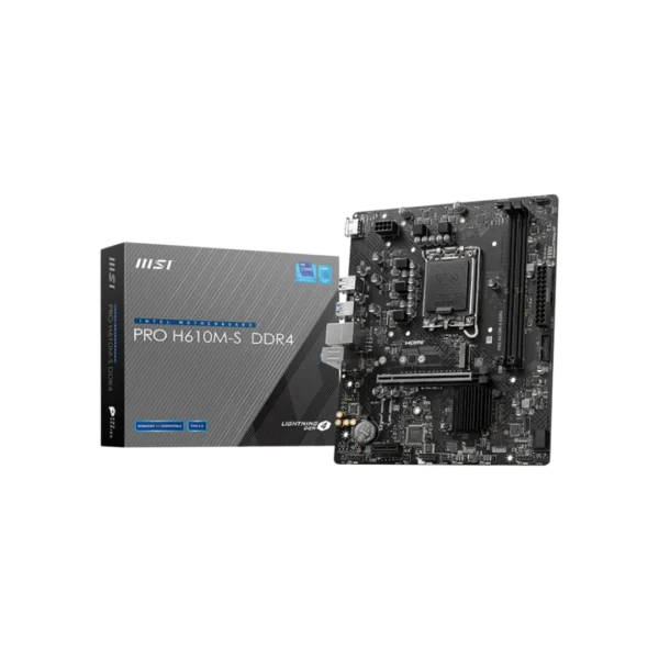 Buy MSI PRO H610M-S DDR4 Motherboard in Pakistan | TechMatched