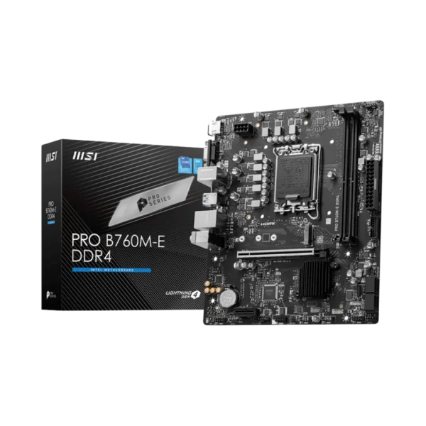 Buy MSI PRO B760M-E DDR4 Motherboard in Pakistan | TechMatched