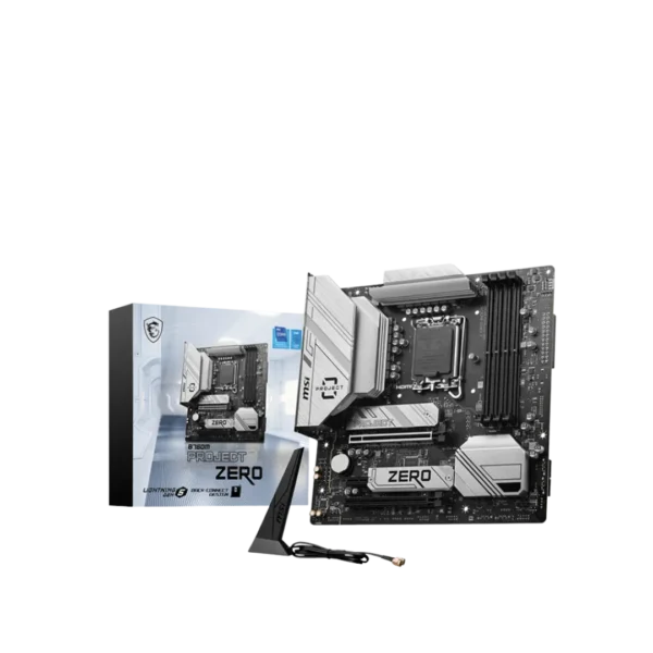 Buy MSI B760M PROJECT ZERO Gaming Motherboard in Pakistan | TechMatched