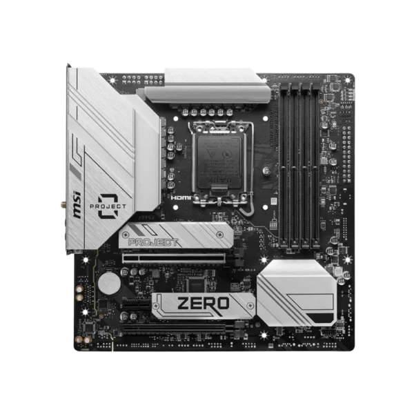 Buy MSI B760M PROJECT ZERO Gaming Motherboard in Pakistan | TechMatched