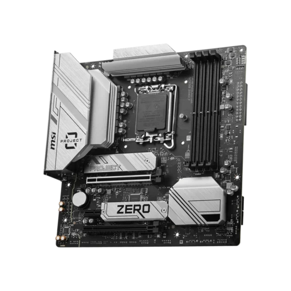 Buy MSI B760M PROJECT ZERO Gaming Motherboard in Pakistan | TechMatched
