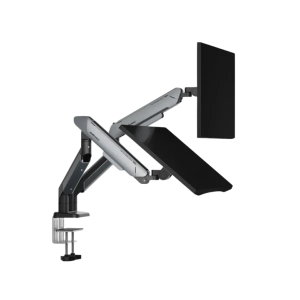 AndaSeat Stealth PRO II Black Titanium Dual Monitor Arm in Pakistan TechMatched