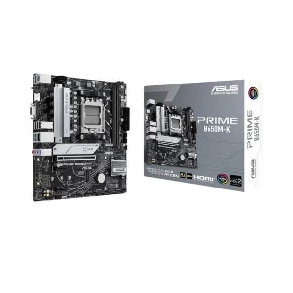 Asus Prime B650M-K DDR5 AMD AM5 Motherboard in Pakistan | TechMatched