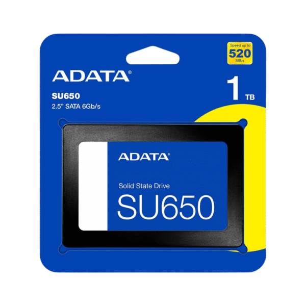 Adata SU650 1TB 2.5" SATA SSD in Pakistan | TechMatched