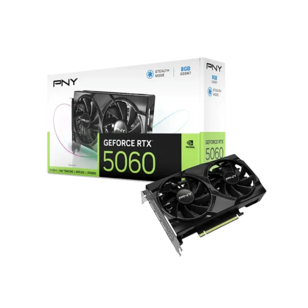 PNY NVIDIA GeForce RTX 5060 8GB Dual Fan GPU in Pakistan | TechMatched