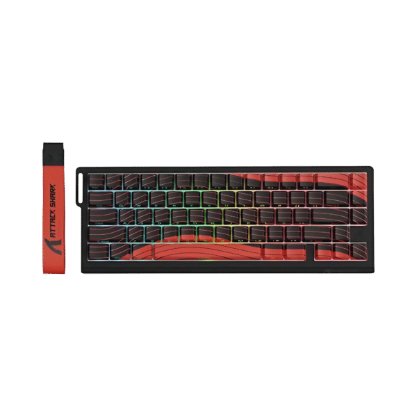 Buy ATTACK SHARK X68 PRO HE Wireless Rapid Trigger Gaming Keyboard in Pakistan | TechMatched