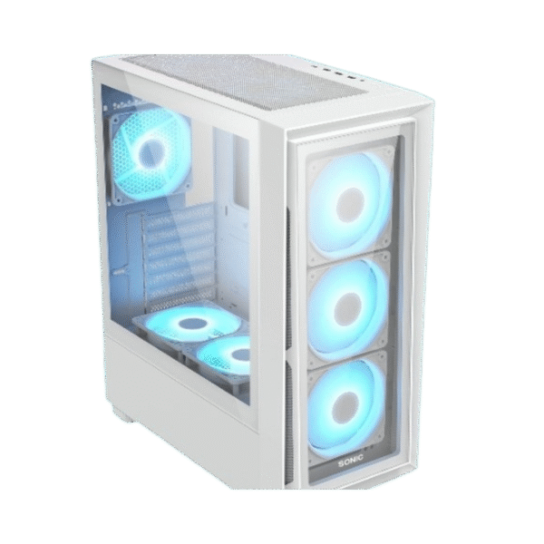 Buy Sonic CO5 4 Fans ARGB PC Case in Pakistan | TechMatched - Image 2