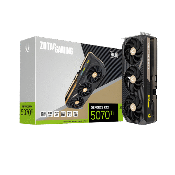 Buy ZOTAC GAMING GeForce RTX 5070 Ti SOLID Graphic Card in Pakistan | TechMatched