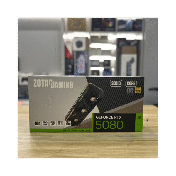 Buy ZOTAC GeForce RTX 5080 SOLID CORE OC Graphics Card in Pakistan | TechMatched