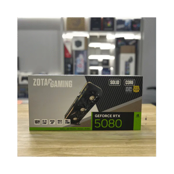 Buy ZOTAC GeForce RTX 5080 SOLID CORE OC Graphics Card in Pakistan | TechMatched
