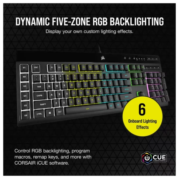Corsair K55 RGB PRO Gaming Keyboard in Pakistan | TechMatched