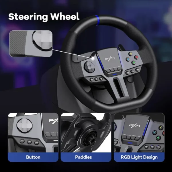 PXN V9 Gen2 Racing Wheel in Pakistan | TechMatched