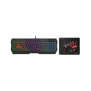 Bloody B1700 Neon Gaming Keyboard Mouse Mousepad Combo in Pakistan | TechMatched