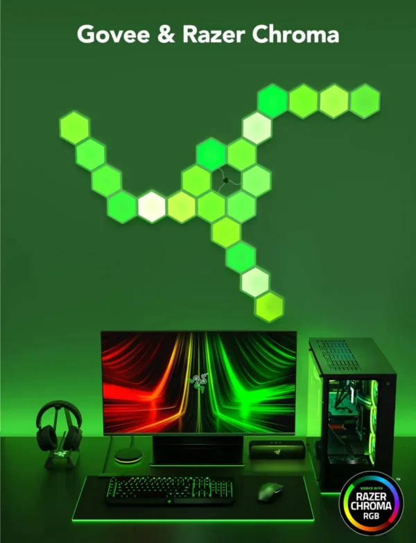 Govee Glide Hexagon Light Panels in Pakistan | TechMatched