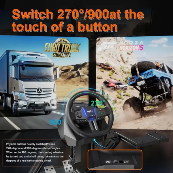 PXN V900 Gen2 PC Racing Wheel in Pakistan | TechMatched