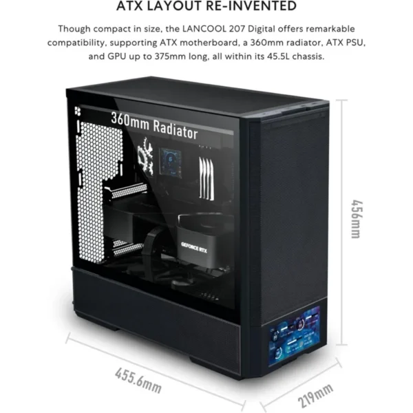 Lian Li Lancool 207 Digital ATX Case in Pakistan | TechMatched