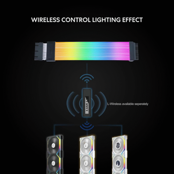 Lian Li Strimer Wireless 24 Pin Cable in Pakistan | TechMatched