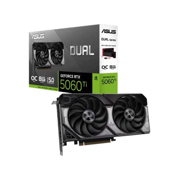 ASUS Dual GeForce RTX™ 5060 Ti 8GB GDDR7 OC Edition