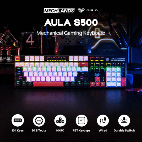Aula S500 Wired Gaming Keyboard in Pakistan | TechMatched
