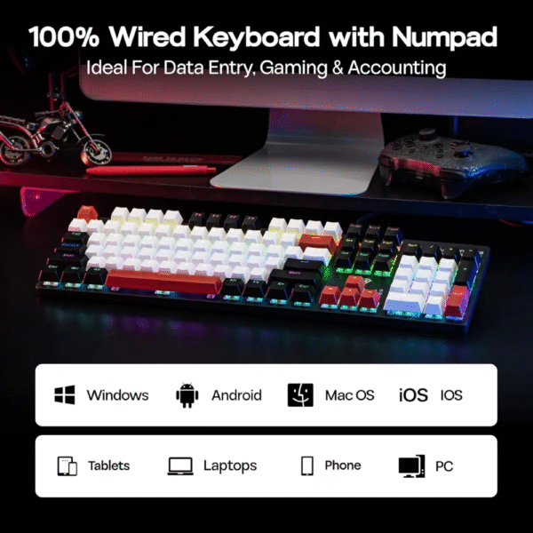 Aula S500 Wired Gaming Keyboard in Pakistan | TechMatched